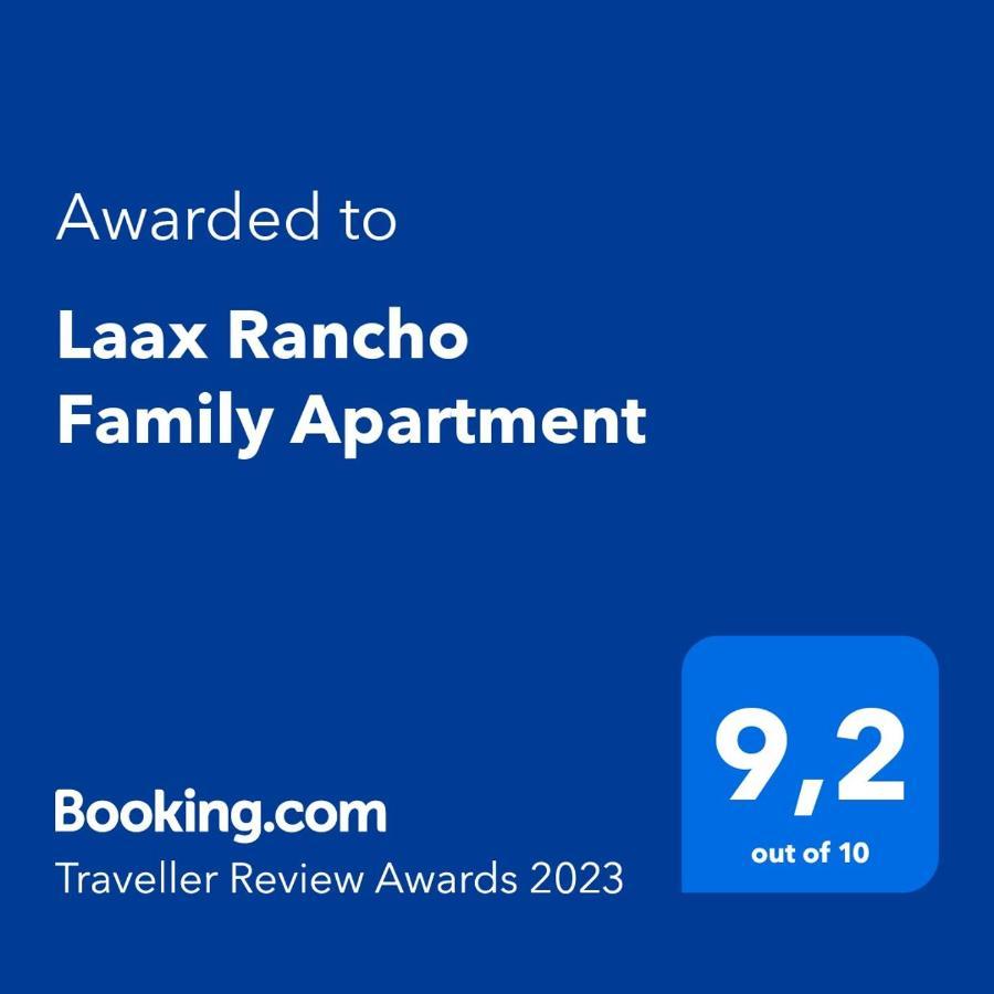 Laax Rancho Family Apartment Dış mekan fotoğraf